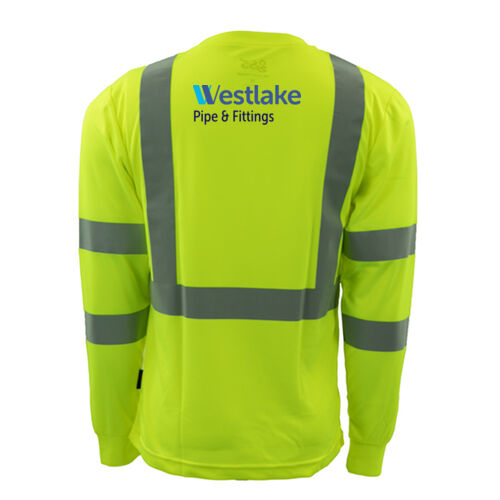 GSS Safety Class 3 Long Sleeve Moisture Wicking Safety Shirt Thumbnail