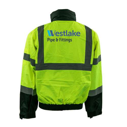 GSS Safety 3-in-1 Waterproof Class 3 Bomber with Black Bottom & Removable Fleece Thumbnail
